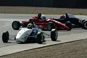 Images Dated 16th May 2004: UK Formula Ford Championship: Valle Makela goes through to win the race