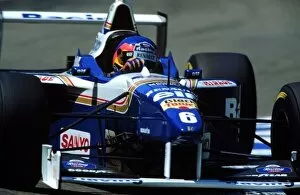 Images Dated 28th July 1996: VILLENEUVE THIRD IN GERMAN GP