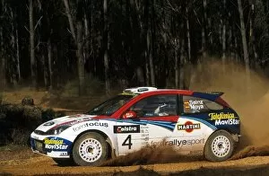 Images Dated 6th November 2002: World Rally Championship: Carlos Sainz Ford Focus WRC finished in 4th place