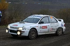 Images Dated 12th November 2003: World Rally Championship: Jimmy McRae / Pauline Gullick Subaru Impreza