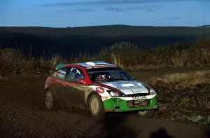 Images Dated 19th November 2002: World Rally Championship: Mark Higgins Ford Focus WRC took an excellent sixth place