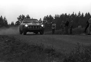 Images Dated 3rd August 1973: WRC 1973: 1000 Lakes Rally