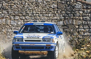 Images Dated 29th May 1988: WRC 1988: Acropolis Rally