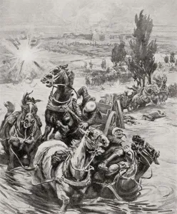 Aa A Strong German Force Advanced Upon Antwerp, Belgium During Wwi, The Belgians Opened The Dykes And Flooded The Aa A Strong German Force Advanced Upon Antwerp, Belgium During Wwi, The Belgians Opened The Dykes And Flooded The