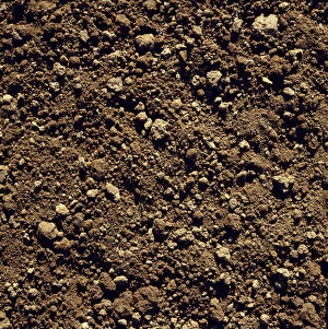 Images Dated 24th January 2003: Agriculture - Closeup of clay soil / Monterey County, California, USA