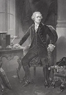 Alexander Hamilton 1755 Or 1757 To 1804. American Revolutionary And Lawyer Killed In Duel With Aaron Burr Alexander Hamilton 1755 Or 1757 To 1804. American Revolutionary And Lawyer Killed In Duel With Aaron Burr
