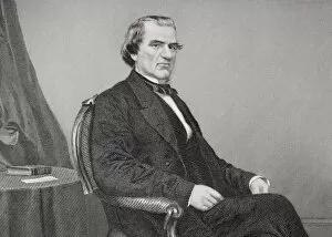 Images Dated 15th February 2006: Andrew Johnson 1808 1875. 17Th President Of The United States 1865-69
