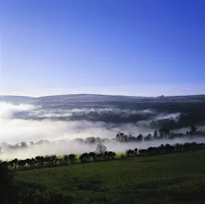 Images Dated 13th June 2007: Co Antrim, Ireland; Mist Over A Landscape