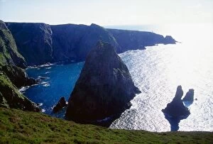 Sunlight Collection: Arranmore Island, County Donegal, Ireland; Coastal Seascape