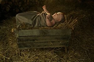 Images Dated 30th November 2005: Baby Jesus In The Manger