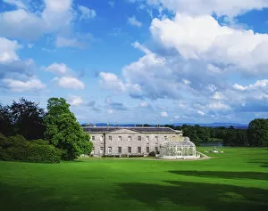 Ballyfin House, Co Laois, Ireland; House Completed In 1826 With View Of The Conservatory