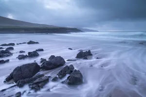 Beach at St Finian's Bay, The Glen, Skellig Ring, County Kerry, Ireland Beach at St Finian's Bay, The Glen, Skellig Ring, County Kerry, Ireland