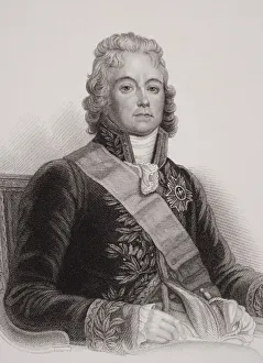 Charles Maurice De Talleyrand Perigord, Prince Of Benevent, 1754-1838. French Politician And Diplomat. Engraved By S Charles Maurice De Talleyrand Perigord, Prince Of Benevent, 1754-1838. French Politician And Diplomat. Engraved By S