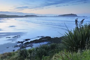 Coastline at Dawn, Cape Foulwind, Westport, South Island, West Coast-Tasman, New Zealand Coastline at Dawn, Cape Foulwind, Westport, South Island, West Coast-Tasman, New Zealand