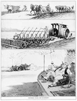 Images Dated 22nd March 2004: Comic Strip In Country Gentleman Agricultural Magazine From The Early 20th Century