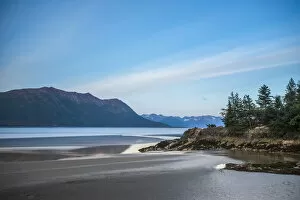Cook Inlet summer scenic, Alaska, USA