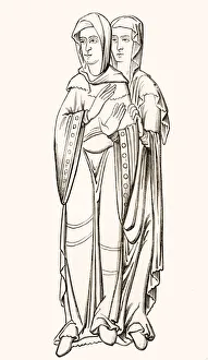 Costumes Of Frankish Women Courtiers From The Sixth To The Tenth Centuries Costumes Of Frankish Women Courtiers From The Sixth To The Tenth Centuries