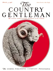 Cover Of Country Gentleman Agricultural Magazine From The Early 20th Century Cover Of Country Gentleman Agricultural Magazine From The Early 20th Century