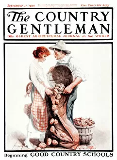 Images Dated 22nd March 2004: Cover Of Country Gentleman Agricultural Magazine From The Early 20th Century
