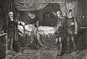 The death of Carlos, Prince of Asturias in 1568. Carlos, Prince of Asturias aka Don Carlos, 1545 - 1568 The death of Carlos, Prince of Asturias in 1568. Carlos, Prince of Asturias aka Don Carlos, 1545 - 1568