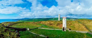 Disused Lighthouses, Wicklow Head, Co Wicklow, Ireland