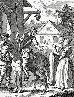 Images Dated 22nd July 2006: Don Quixote And Sancho Panza By William Hogarth Published 1798