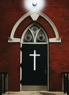 Images Dated 4th October 2004: Door Of Church