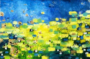 Dreamscape, Abstract Of Sea And Dunes (Oil Painting) Dreamscape, Abstract Of Sea And Dunes (Oil Painting)