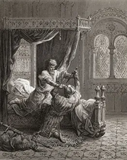 Edward I Of England 1239 To 1307 Kills His Would-Be Assassin June 1272 Edward I Of England 1239 To 1307 Kills His Would-Be Assassin June 1272