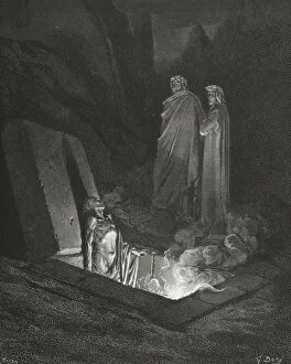 Images Dated 3rd December 2005: Engraving By Gustave Dore 1832-1883 French Artist And Illustrator For Inferno By Dante Alighieri