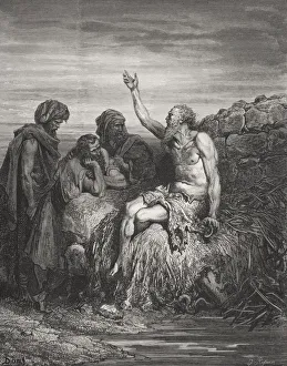 Engraving by Gustave Dore 1832-1883 French artist and illustrator