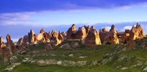 Fairy Chimney Rock Formations In Goreme National Park, Cappadocia, Anatolia, Nevsehir Province, Turkey Fairy Chimney Rock Formations In Goreme National Park, Cappadocia, Anatolia, Nevsehir Province, Turkey