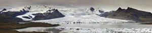 Vatnajokull National Park Gallery: Fjallsjokull Glacier, near Jokulsalon, Iceland