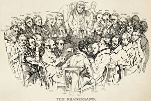 Ainsworth Gallery: The Fraserian Circle. A 19Th Century Group Of Literary Characters