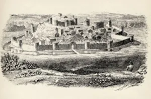 General Appearance Of A Fortified Mediaeval Town From The National Encylopaedia Published By William Mackenzie London General Appearance Of A Fortified Mediaeval Town From The National Encylopaedia Published By William Mackenzie London