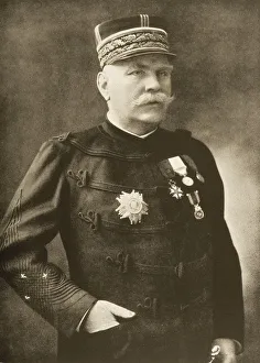 General Joseph Jacques Cesaire Joffre (1852-1931) Chief Of Staff French Army First World War From Photograph By Henri General Joseph Jacques Cesaire Joffre (1852-1931) Chief Of Staff French Army First World War From Photograph By Henri