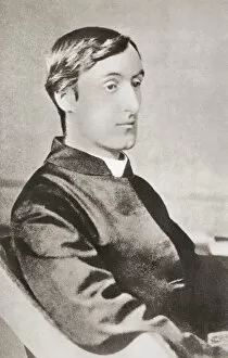 Religion Collection: Gerard Manley Hopkins SJ, 1844 - 1889. English poet and Jesuit priest. After a contemporary print