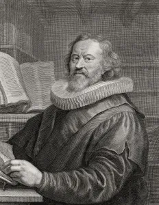 Gerrit Janszoon Vos, 1577 - 1649, aka Gerardus Vossius. Dutch classical scholar and theologian Gerrit Janszoon Vos, 1577 - 1649, aka Gerardus Vossius. Dutch classical scholar and theologian
