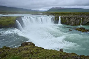 Godafoss Waterfall, Fossholl, Nordurland Eystra, Iceland Godafoss Waterfall, Fossholl, Nordurland Eystra, Iceland