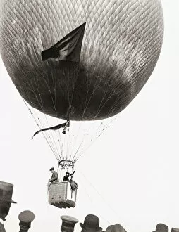 Aeronautical Collection: The Third Gordon Bennett Balloon race in Berlin, Germany. After a 1908 work by an anonymous
