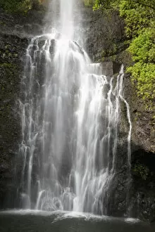 Lakes Streams Art Gallery: Hawaii, Maui, Hana, Close up of Wailua Falls