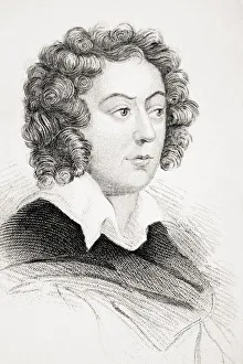 Henry Purcell C1659 - 1695 English Baroque Composer From Old England's Worthies By Lord Brougham And Others Henry Purcell C1659 - 1695 English Baroque Composer From Old England's Worthies By Lord Brougham And Others