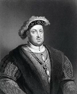 Images Dated 22nd July 2006: Henry Viii 1491 To 1547 King Of England Engraved By W. Holl From A 19Th Century Print