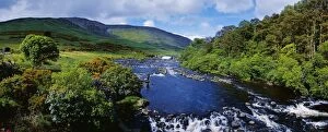 Images Dated 23rd March 2007: High Angle View Of A Waterfall, Aasleagh Falls, County Mayo, Republic Of Ireland