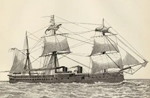 Hms Alexandra 9490 Tons Twin Screw British Battleship Launched 1875 From The National Encyclopaedia Published By Hms Alexandra 9490 Tons Twin Screw British Battleship Launched 1875 From The National Encyclopaedia Published By