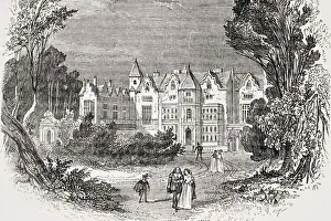 Holland House Kensington England Residence Of Joseph Addison From Old England' Holland House Kensington England Residence Of Joseph Addison From Old England'