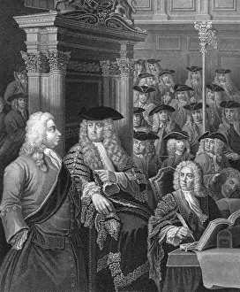The House Of Commons In Sir Robert Walpole's Administration Engraved By R Page After Hogarth And Thornhill From The The House Of Commons In Sir Robert Walpole's Administration Engraved By R Page After Hogarth And Thornhill From The