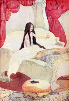 The House In The Wood, Illustration From The Golden Wonder Book Published 1934 The House In The Wood, Illustration From The Golden Wonder Book Published 1934