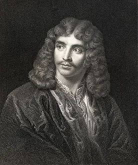 Jean Baptiste Poquelin Moliere 1622-1673. French Comic Playwright And Actor Jean Baptiste Poquelin Moliere 1622-1673. French Comic Playwright And Actor
