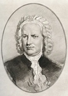 Johann Sebastian Bach, 1685 - 1750. Composer and musician of the Baroque period Johann Sebastian Bach, 1685 - 1750. Composer and musician of the Baroque period